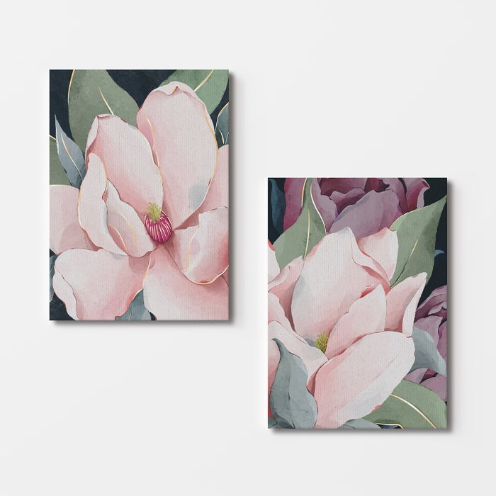 Wallity Cuadro Decorativo sobre Lienzo Multicolor (Set de 2 piezas, 50 x 70 cm) Wallity Cuadro Decorativo sobre Lienzo Multicolor (Set de 2 piezas, 50 x 70 cm)